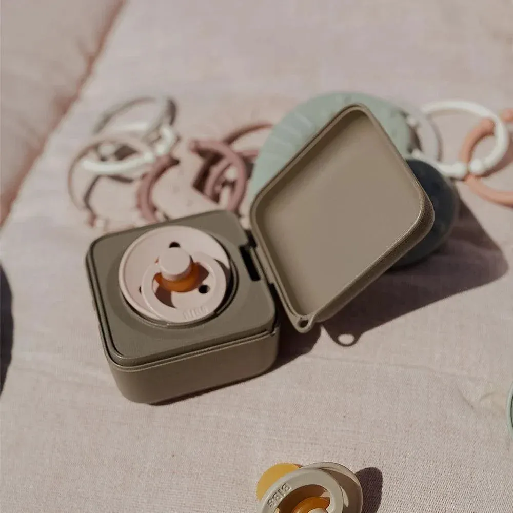 BIBS Pacifier Box Schnullerdose Vanilla Sterilisatorbox