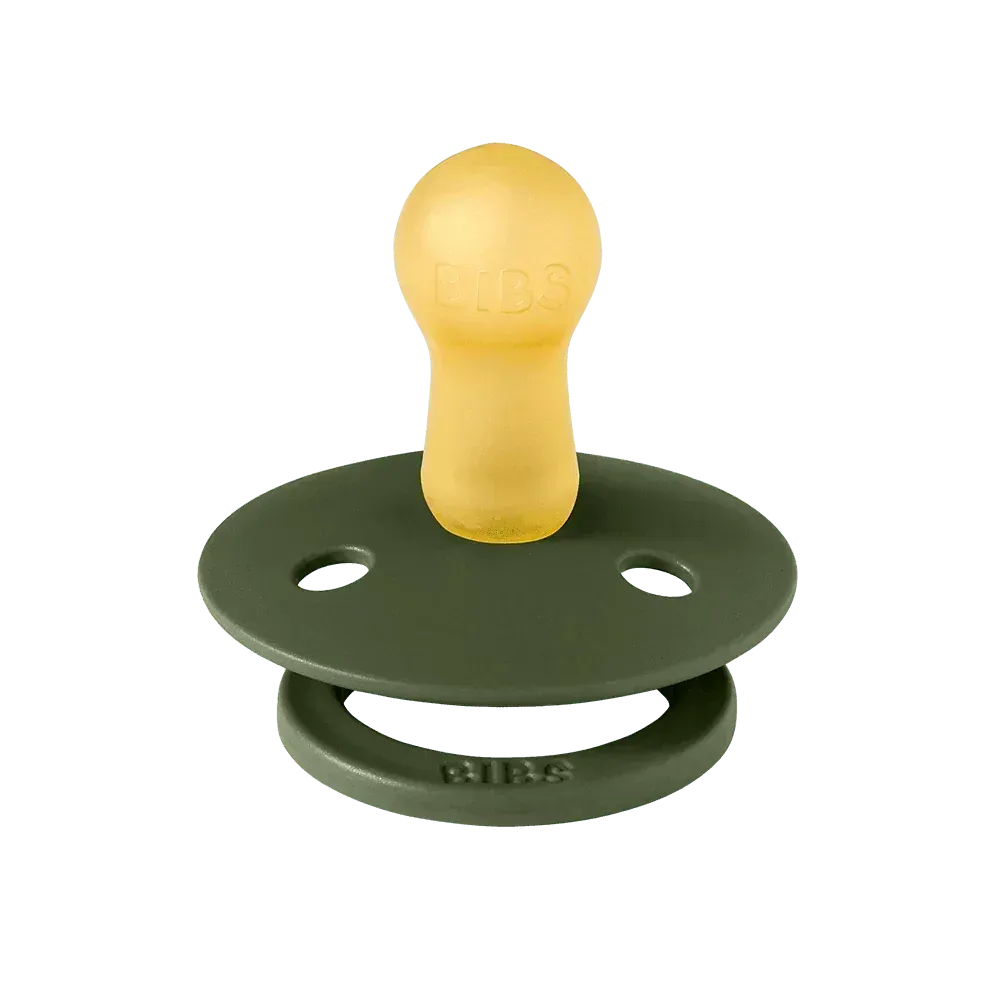 BIBS Colour Schnuller 2er-Pack Sage/Hunter Green Latex