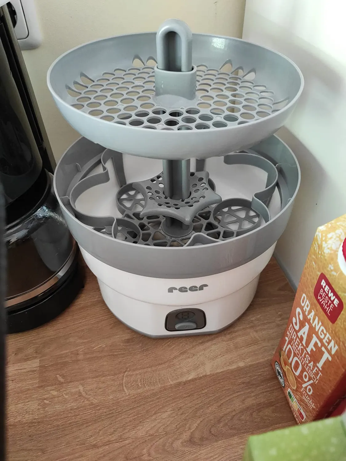 reer VapoMat S Sterilisator Single für 6 Flaschen