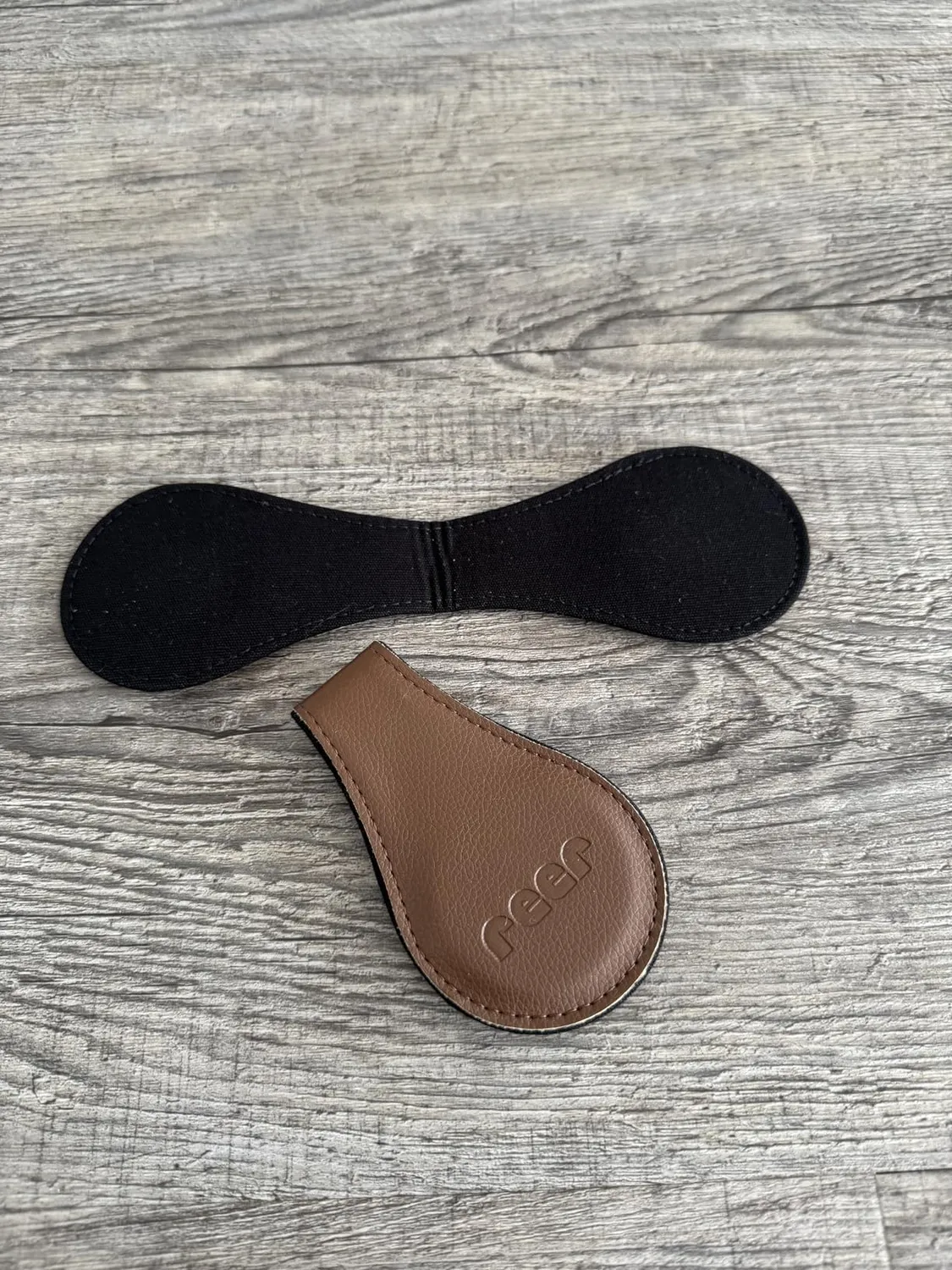 Reer Clip&Go Magnetclip braun für Kinderwagen 2er-Set
