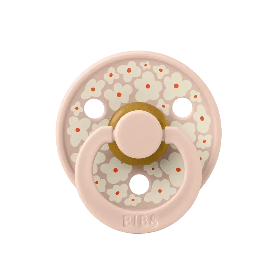 BIBS Studio Colour Jasmine Field Schnuller Blush Latex