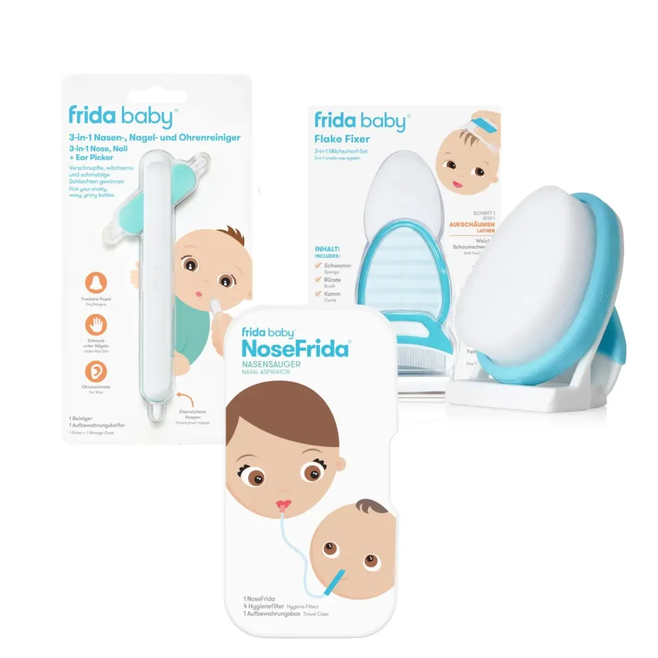 Frida Baby Skin & Nose Pflegeset Milchschorf Sauger