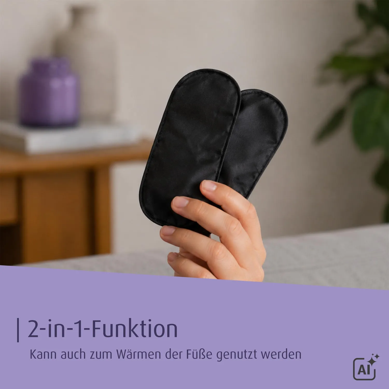 Reer Mama Kühlsocken Fuß 36-40 kalt-warm mit Gelpads