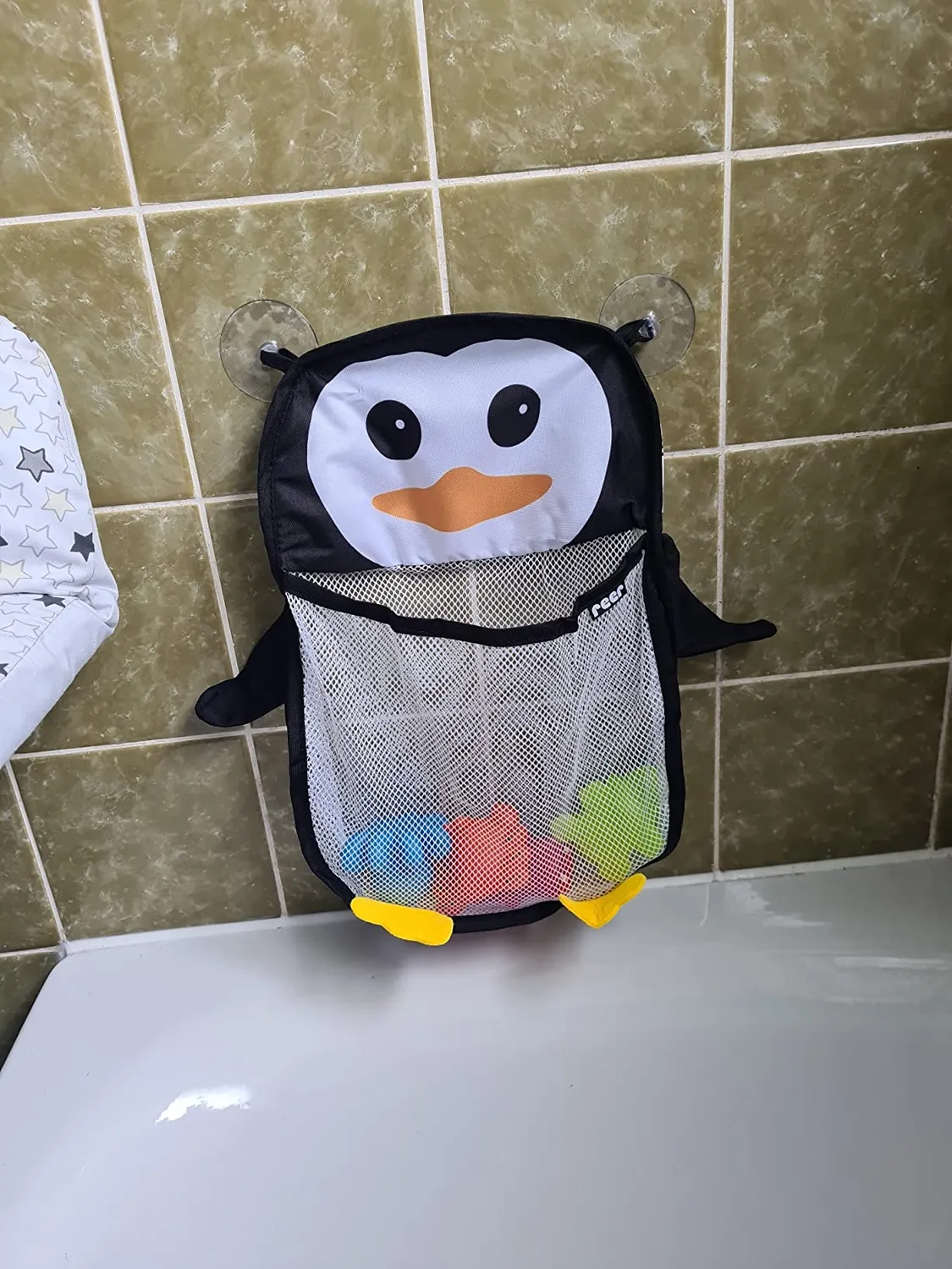 Reer MyHappyBath Spielzeugnetz Badewanne 43x36 cm hellblau