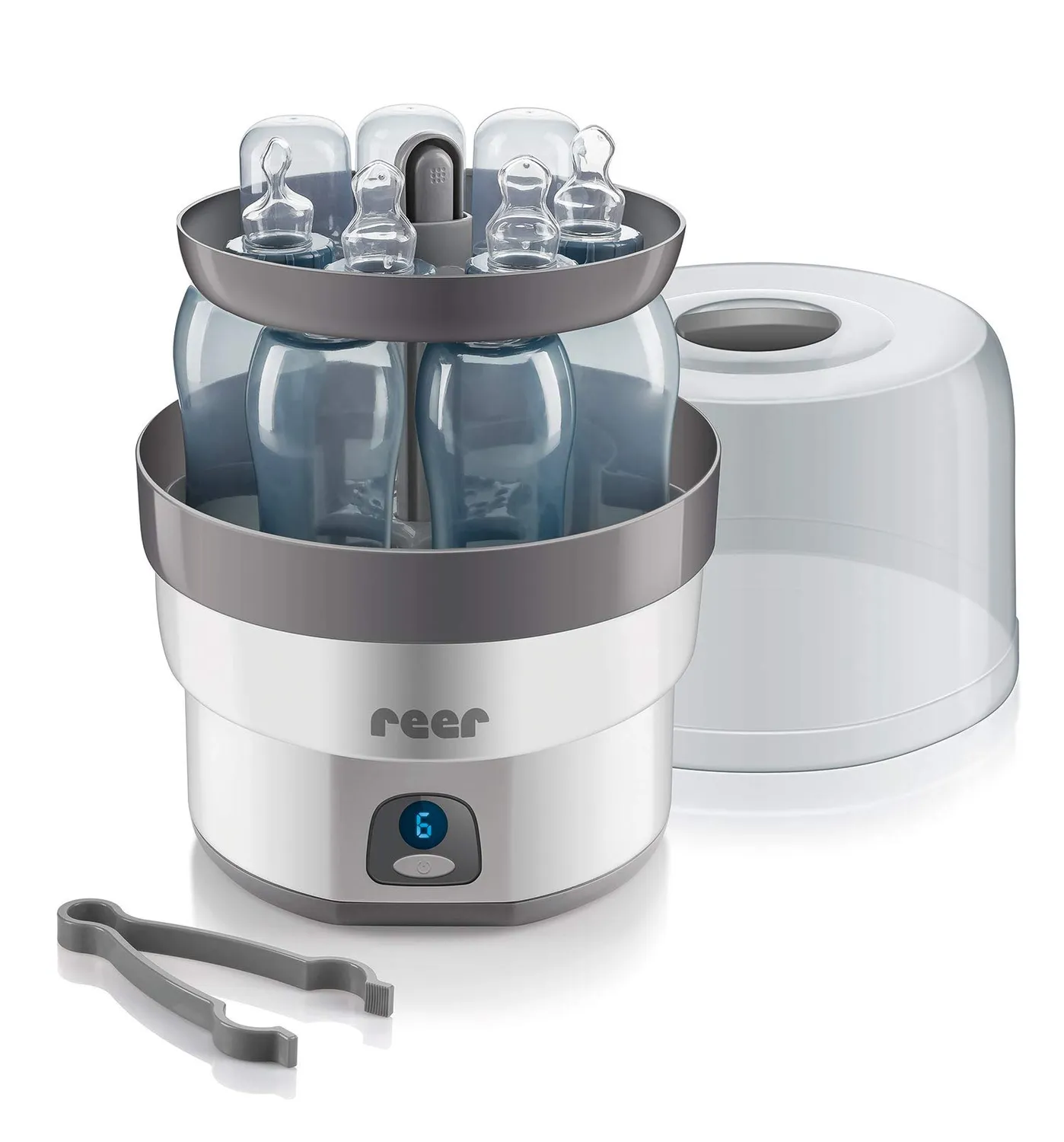 reer VapoMat S Sterilisator Single für 6 Flaschen