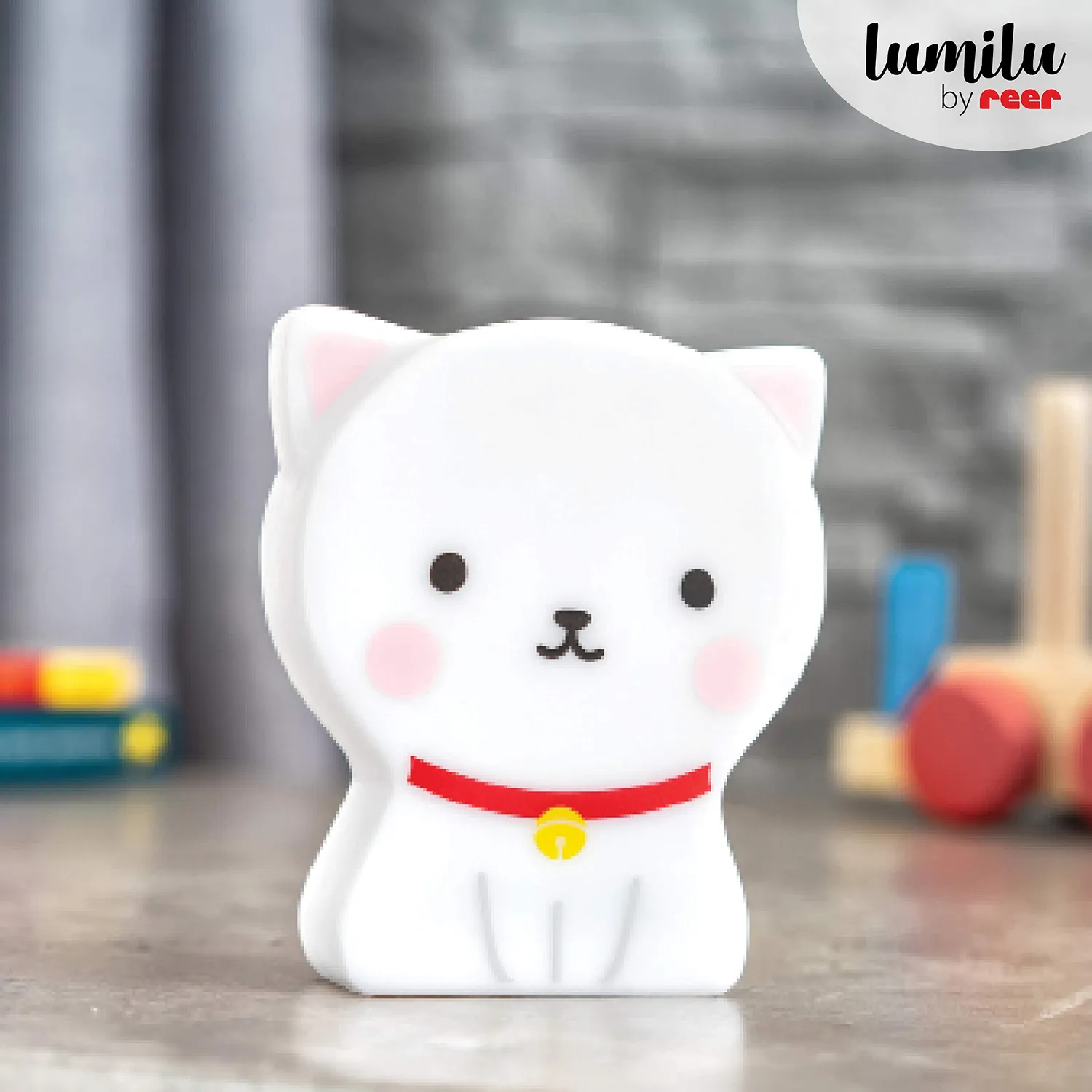 reer lumilu Cute Friends Katze Nachtlicht weiß