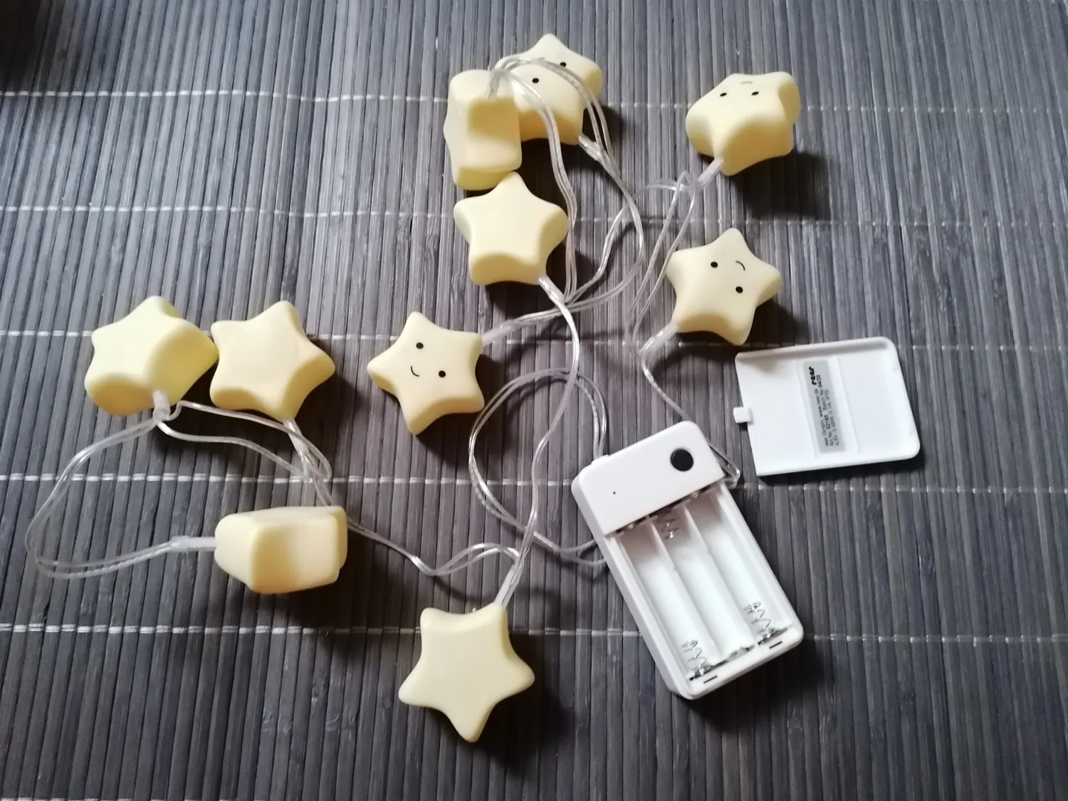 reer lumilu String Light Star Lichterkette gelb