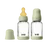 BIBS Baby Bottle Glasflasche Ivory 120 ml 2 Stück Latex