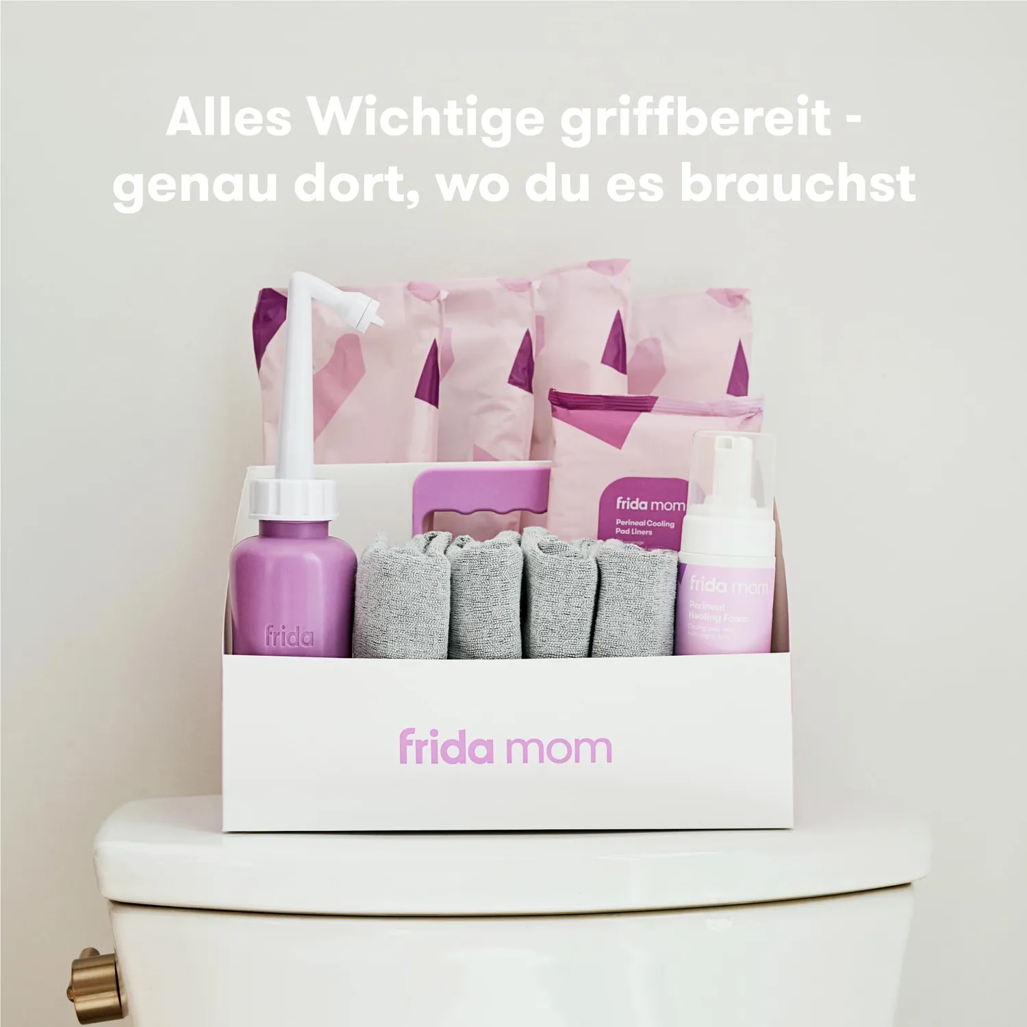 Frida Mom Geburt & Wochenbett Set 8-teilig mit Kleid