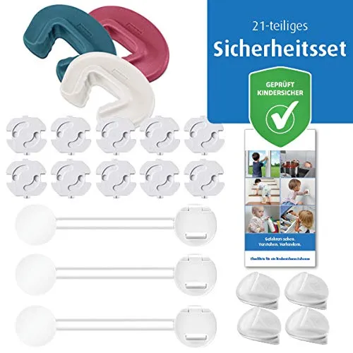 Reer Sicherheits-Set 77020 Kindersicherung 21-teilig weiß