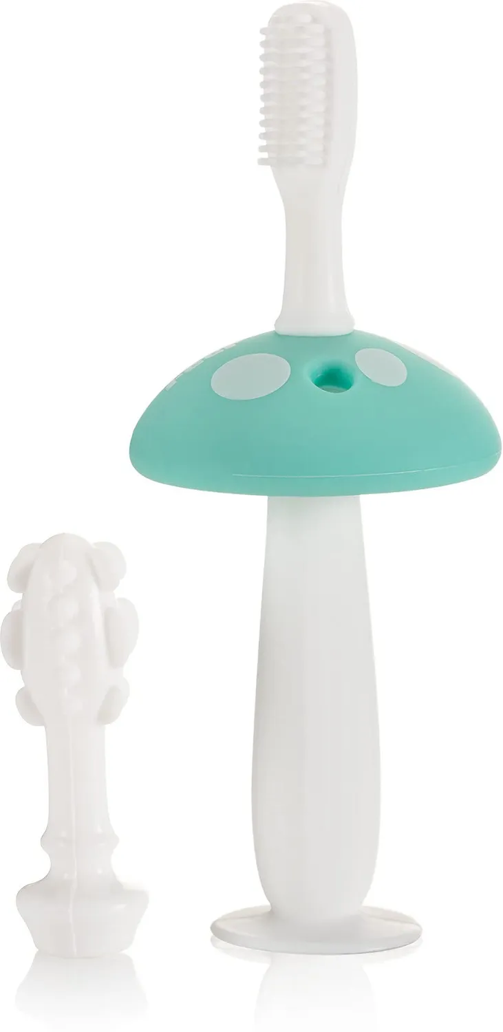reer BabyCare Zahnputz-Trainer Silikon Fingerzahnbürste