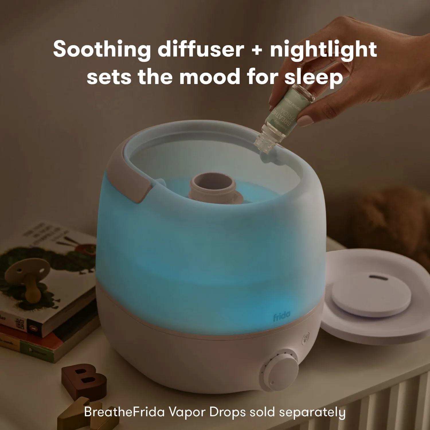 Frida Baby 3-in-1 Luftbefeuchter Nachtlicht Diffusor 60h