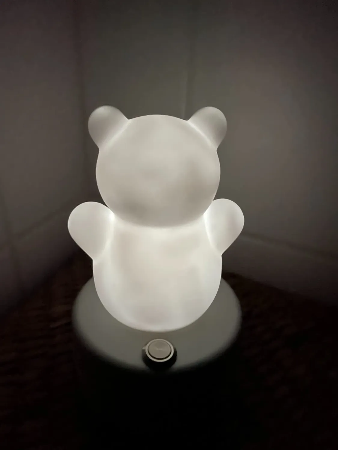 Reer lumilu Mini Zoo Hippo Nachtlicht Nilpferd blau LED
