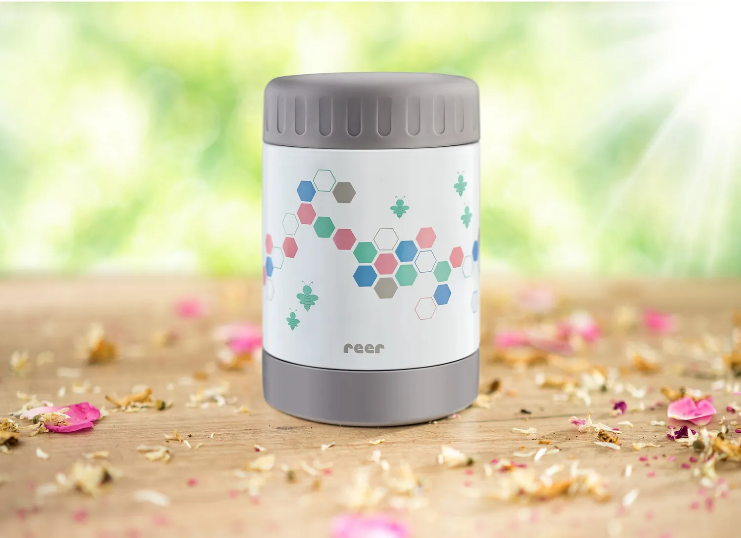 Reer DesignLine 90410 Warmhaltebox 350 ml Edelstahl