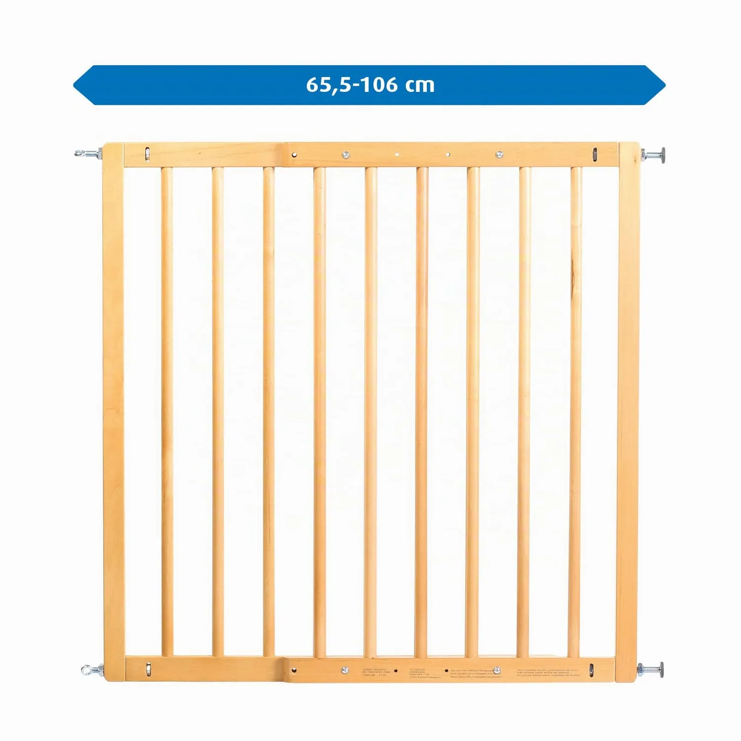 Reer Basic 46977 Treppenschutzgitter Holz braun 106cm